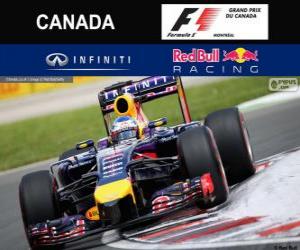 Puzzle Σεμπάστιαν Φέτελ - Red Bull - Grand Prix του Καναδά 2014, 3η ταξινομούνται